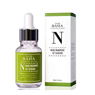 Picture of Niacinamide 10% + Zinc 1% Serum for Face - Pore Reducer + Uneven Skin Tone Treatment + Diminishes Acne Prone, Korean Skin Care, 1oz (30ml)