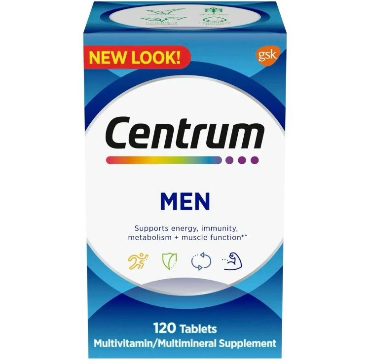 Picture of Centrum Multivitamins for Men,120 Tablets