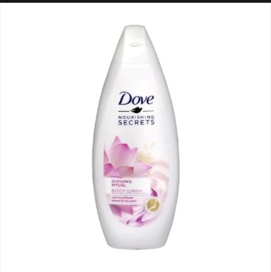 Picture of International UK product Dove GLOWING RITUAL shower gel body wash used for male/ female - 250 ml