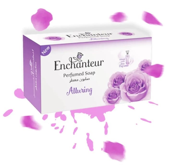 Picture of International Malaysian product Enchanteur ALLURING Soap used for male/ female - 125 gm