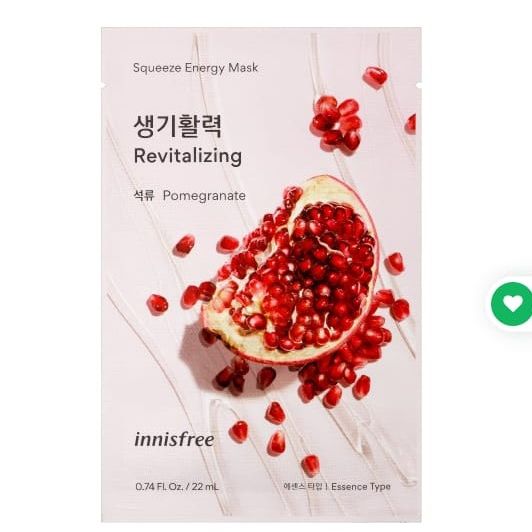 Picture of International Korean Product Innisfree Squeeze Energy Mask-22ml