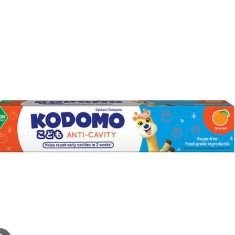 Picture of International Thailand Product Kodomo Children's Toothpaste Orange Flavor-80 gm