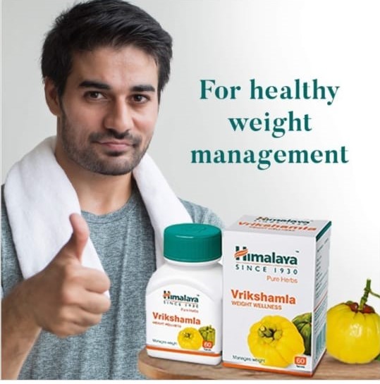 Picture of Himalay Wellness Pure Herbs Vrikshamla Weight Wellness | Manages weight |- Pack of 60 Tablets