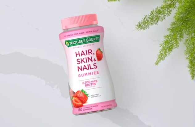 Picture of Nature’s Bounty Hair, Skin and Nails Vitamin Gummies with Biotin, 80ct