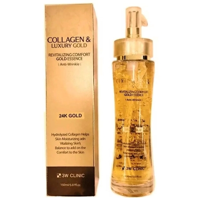 Picture of International Korean Product 3W Clinic Collagen & Luxury Revitalizing Comfort 24K Gold Essence
