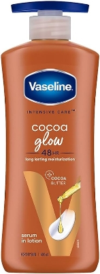 Picture of International India Product Skin care Vaselin Intensive Care Cocoa glow body lotion used for male/female - 400 ml