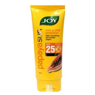 Picture of Indian product Skin care JOY papaya sun screen cream UVA & UVB protection used for male/female - 60 ml