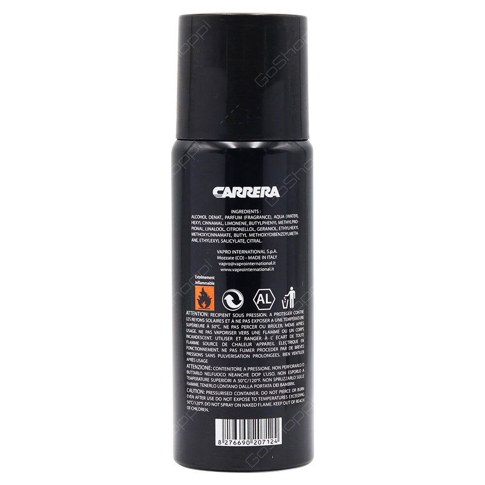 Picture of Carrera Nero Deodorant Spray For Men 200ml
