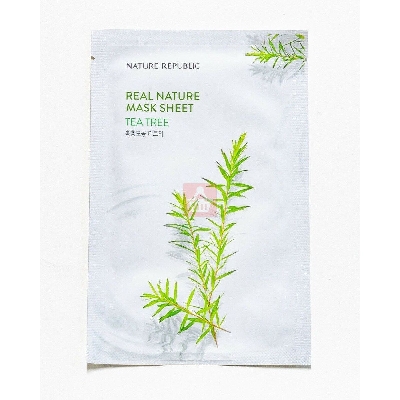 Picture of International Korean Product Skin care NATURE REPUBLIC Real nature TEA TREE mask sheet used for male/female - 23 ml