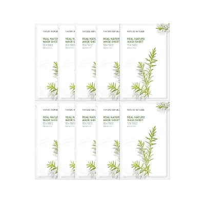 Picture of International Korean Product Skin care NATURE REPUBLIC Real nature TEA TREE mask sheet used for male/female - 23 ml