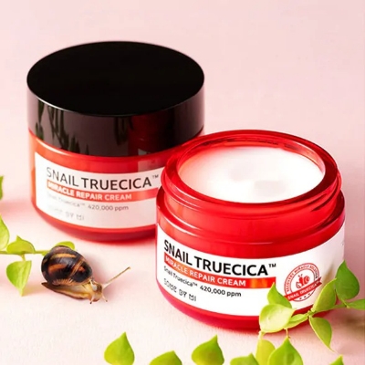 Picture of International Korean Product Skin care SOME BY MI Snail Truecica Miracle repair cream used for male/female - 60 gm