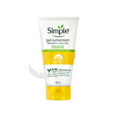 Picture of Kind to Skin Gel Sunscreen SPF 50 PA++++ | Lightweight, Matte Finish |No White Cast | Broad Spectrum |Clinically Tested In-Vivo | For Women & Men| For Dry, Normal, Oily and Sensitive Skin | 50g