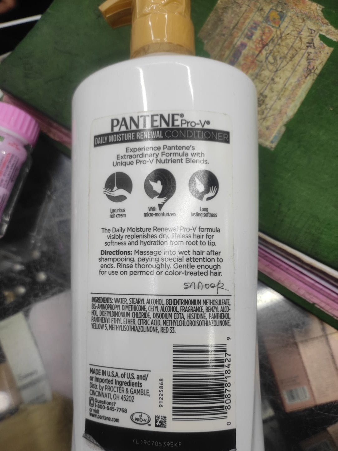 Picture of International USA Product Pantene Pro-V Daily Moisture Renewal Conditioner 1.13L