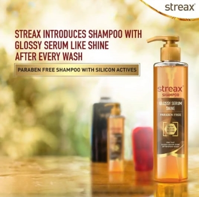 Picture of International Indian Product Streax Glossy Serum Shine Shampoo, 240 ml