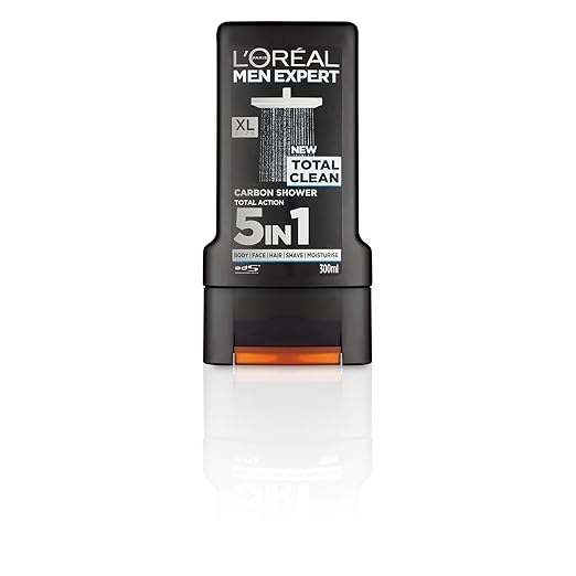 Picture of International Thailand product Loreal Shower gel Total clean 5 in 1 used for male - 300 ml
