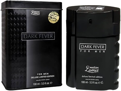 Picture of International UAE product Body perfume party scent creation Lamis Dark Fever used for male - 100 ml