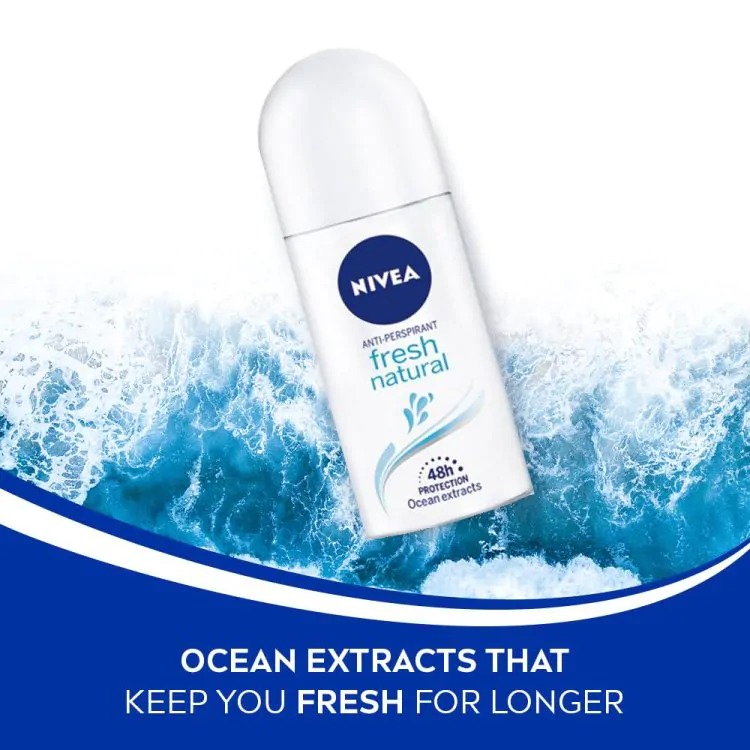Picture of Nivea Roll On Fresh Natural (Thailand) (50ml)