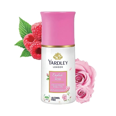 Picture of Yardley English Rose Deodorant Roll On, 50ml