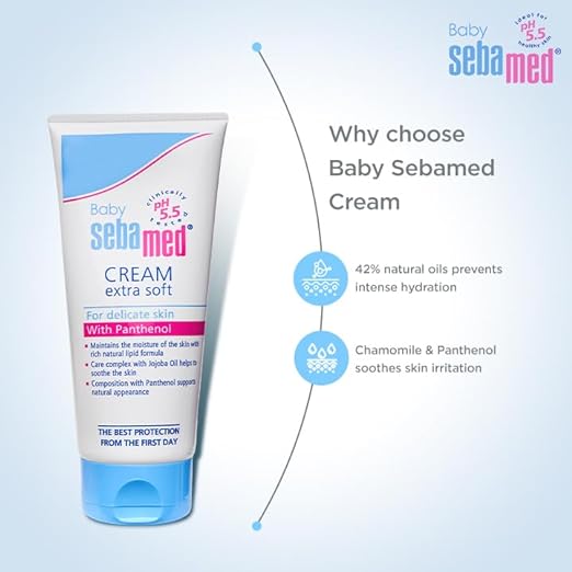 Picture of International Germany Product SEBAMED Baby Cream, Extra Soft - 200ml