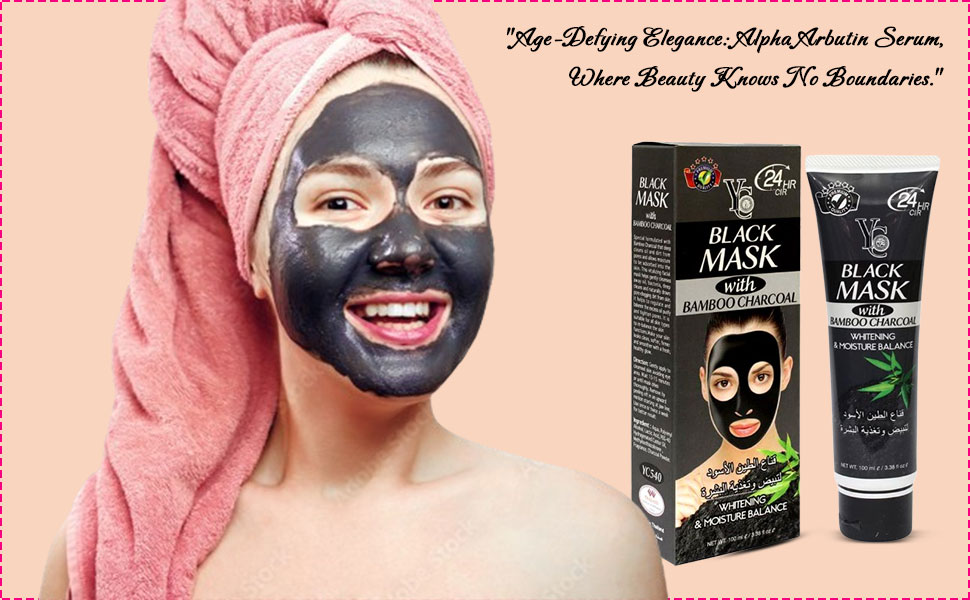 Picture of International Thailand Product YC Bamboo Charcoal Black Mask 100 Ml