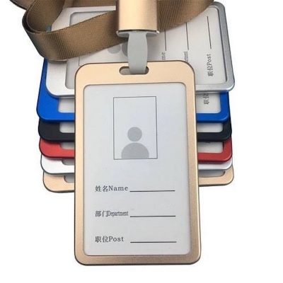 Picture of Aluminum alloy metal id card holder