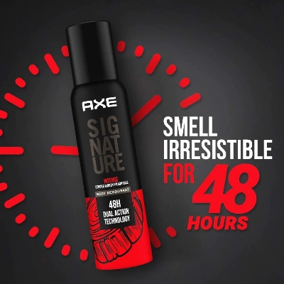 Picture of Indian product Body spray AXE Signature Intense perfume spray used for male/female - 122 ml