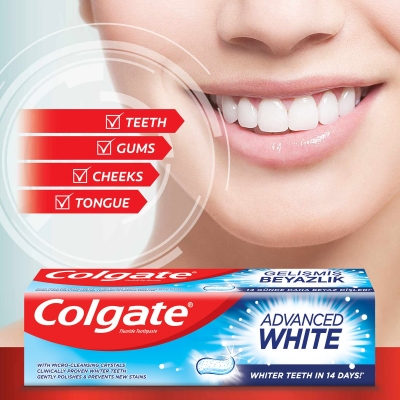 Picture of International Dubai Product Colgat Advanced White Toothpaste 150gm