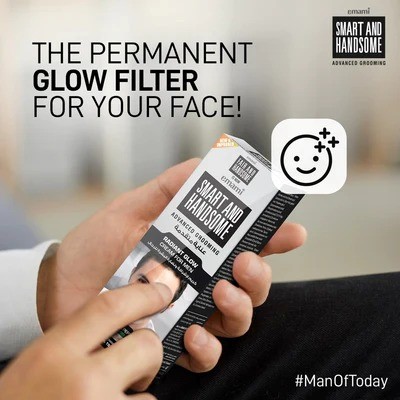 Picture of International Dubai Product Emamia Smart & Handsome Radiant Glow Cream for Men-100gm