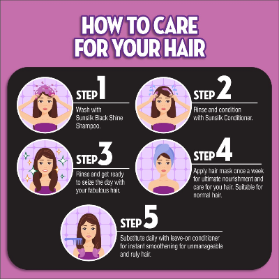 Picture of International Thailand Product Sunsilks Co-Creations Black Shine Shampoo 625ml