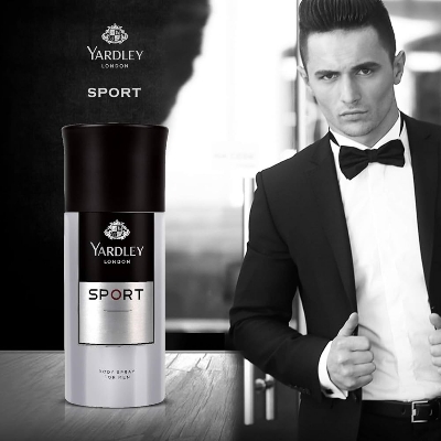 Picture of International UAE product Yardley SPORT men body spray - 150 ml