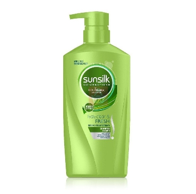 Picture of International Thailand product hair care product Sunsilkse shampoo Lively clean and fresh used for male/ female - 625 ml