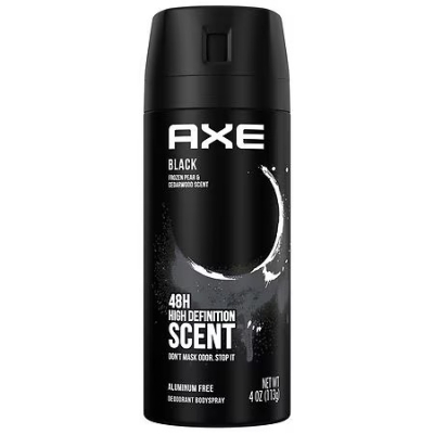 Picture of international european product body spray a xe black used for male - 150 ml