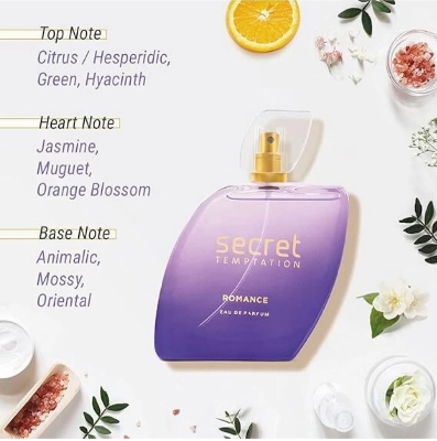 Picture of SECRET Temptation Romance Eau de Parfum - 50 ml  (For Women)