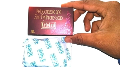 Picture of Indian p[roduct Ketokem Medicated Soap Anti Fungal Soap- 75g