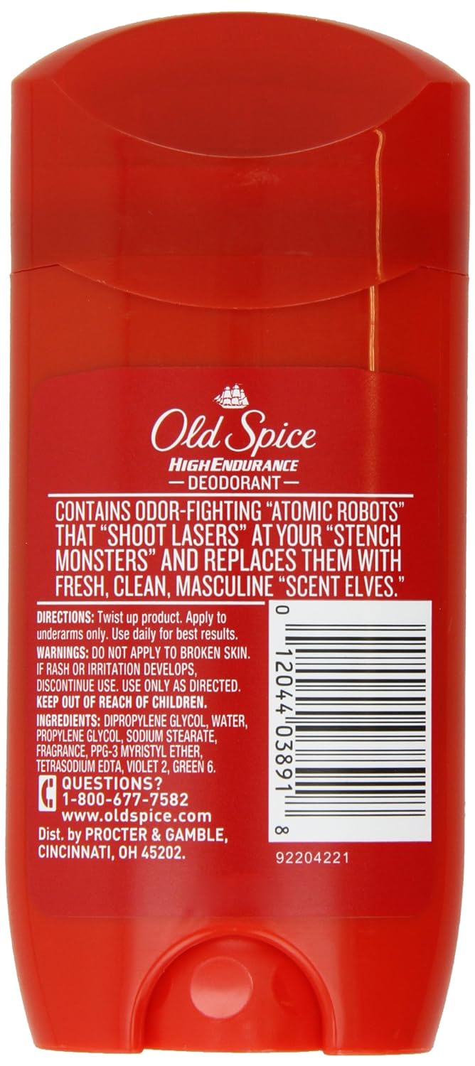 Picture of Old Spice High Endurance Pure Sport Deodorant for Men - 85g