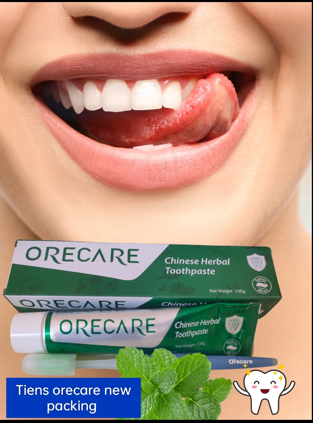 Picture of Orecare Chinese Herbal Toothpaste 135g