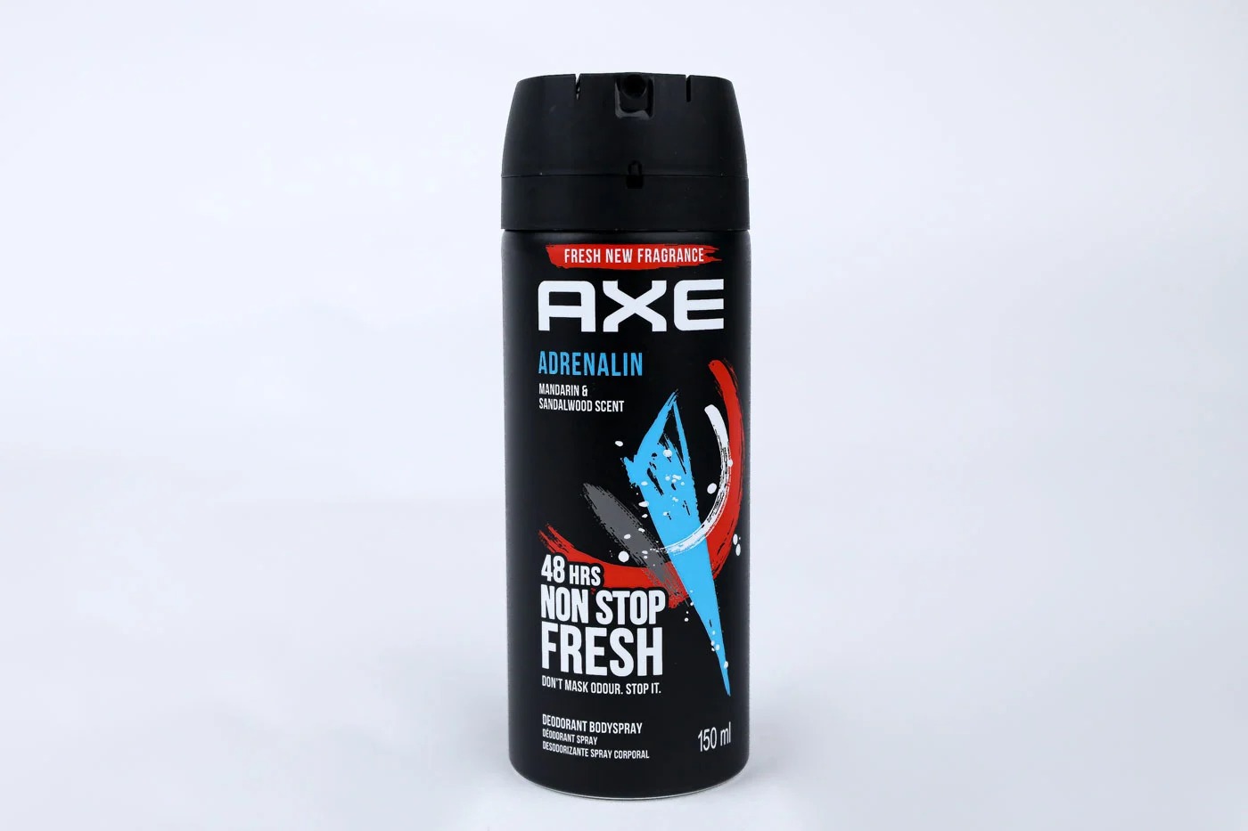 Picture of International European product Body spray A XE ADRENALIN used for male - 150 ml