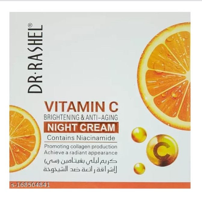 Picture of International PRC product Skin care DR.Rashel Vitamin C Night cream used for male/female - 50 gm