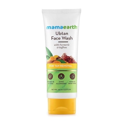 Picture of Indian Product Mamaearth Ubtan Natural De Tan Face Wash-100ml