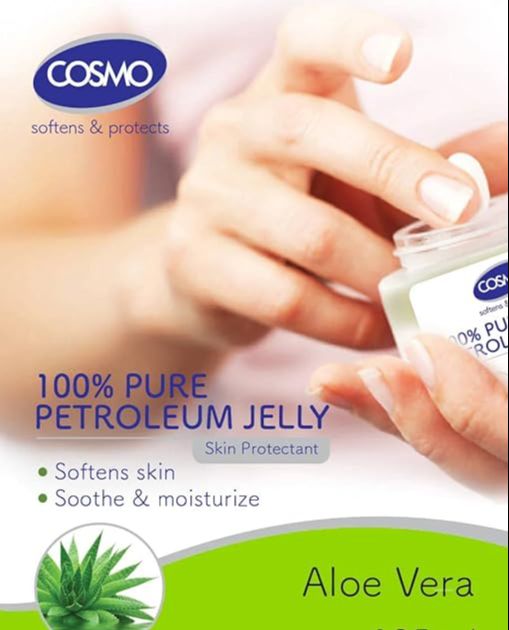 Picture of International Dubai Product COSMO DESIGNS Aloe Vera 100% Pure Petroleum Jelly 300Ml