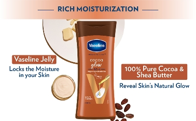 Picture of International Indian Product Vaseline Intensive Care Cocoa Glow Body Lotion 90 ml