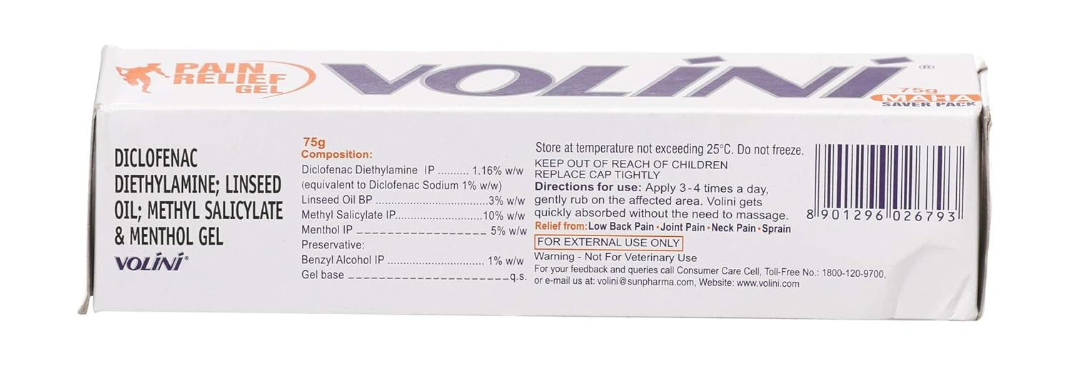 Picture of Volini Pain Relief Gel - 75g