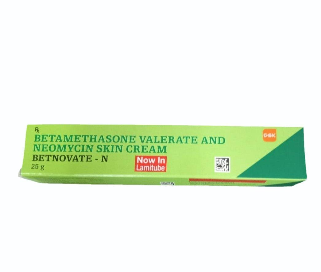 Picture of Betnovate N Betamethasone Valerate Neomycin Skin Cream, Packaging Size: 25 gm