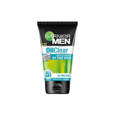 Picture of Garnier - Men Oil Clear Deep Cleansing Icy Face Wash - 50gm
