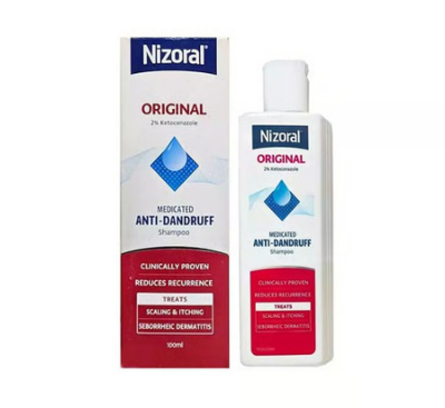 Picture of International Thailand Product Nizoral Original 2% Ketoconazole Medicated Anti-Dandruff Shampoo 100ml