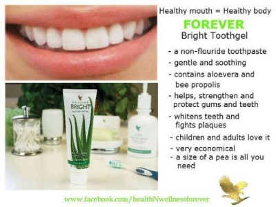 Picture of Forever Bright Tooth Gel Whitening And Enamel Strengthening Formula 130 Gm Made in USA