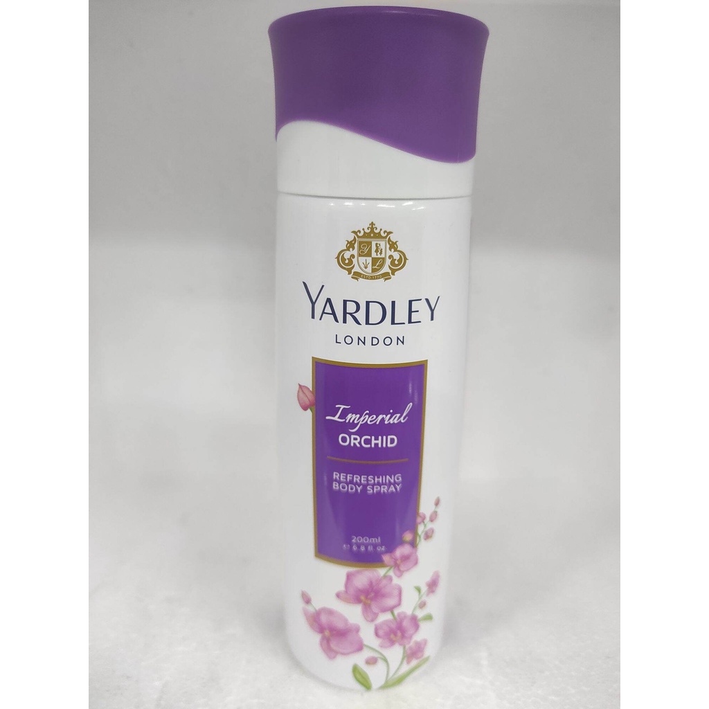 Picture of Yardley London Imperial Orchid Body Spray For Women, 150 ml