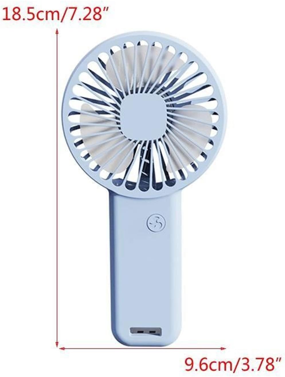 Picture of Mini Portable USB Handheld Fan Electric Fans Rechargeable Silent Pocket Small Cooling Hand ventilador Air Cooler Desktop Fan New