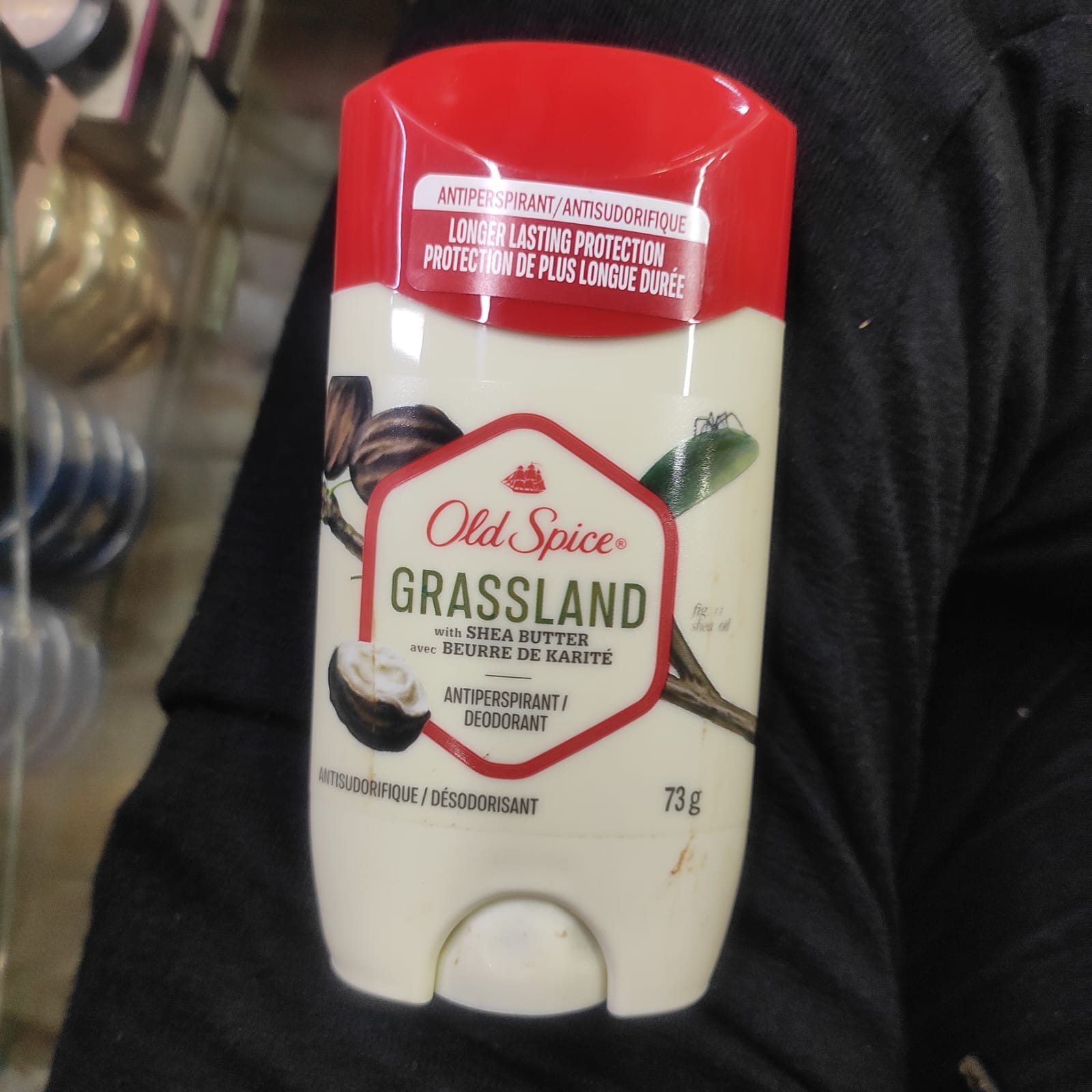 Picture of Old Spice Men's Antiperspirant & Deodorant Grassland with Shea Butter, 73g