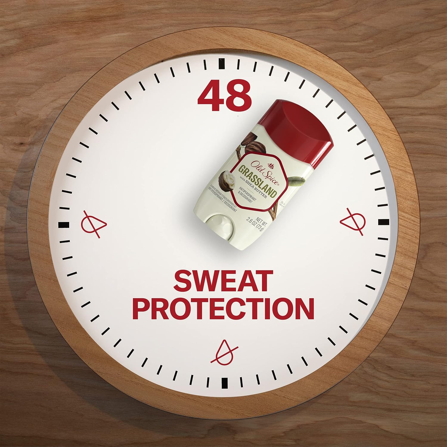 Picture of Old Spice Men's Antiperspirant & Deodorant Grassland with Shea Butter, 73g